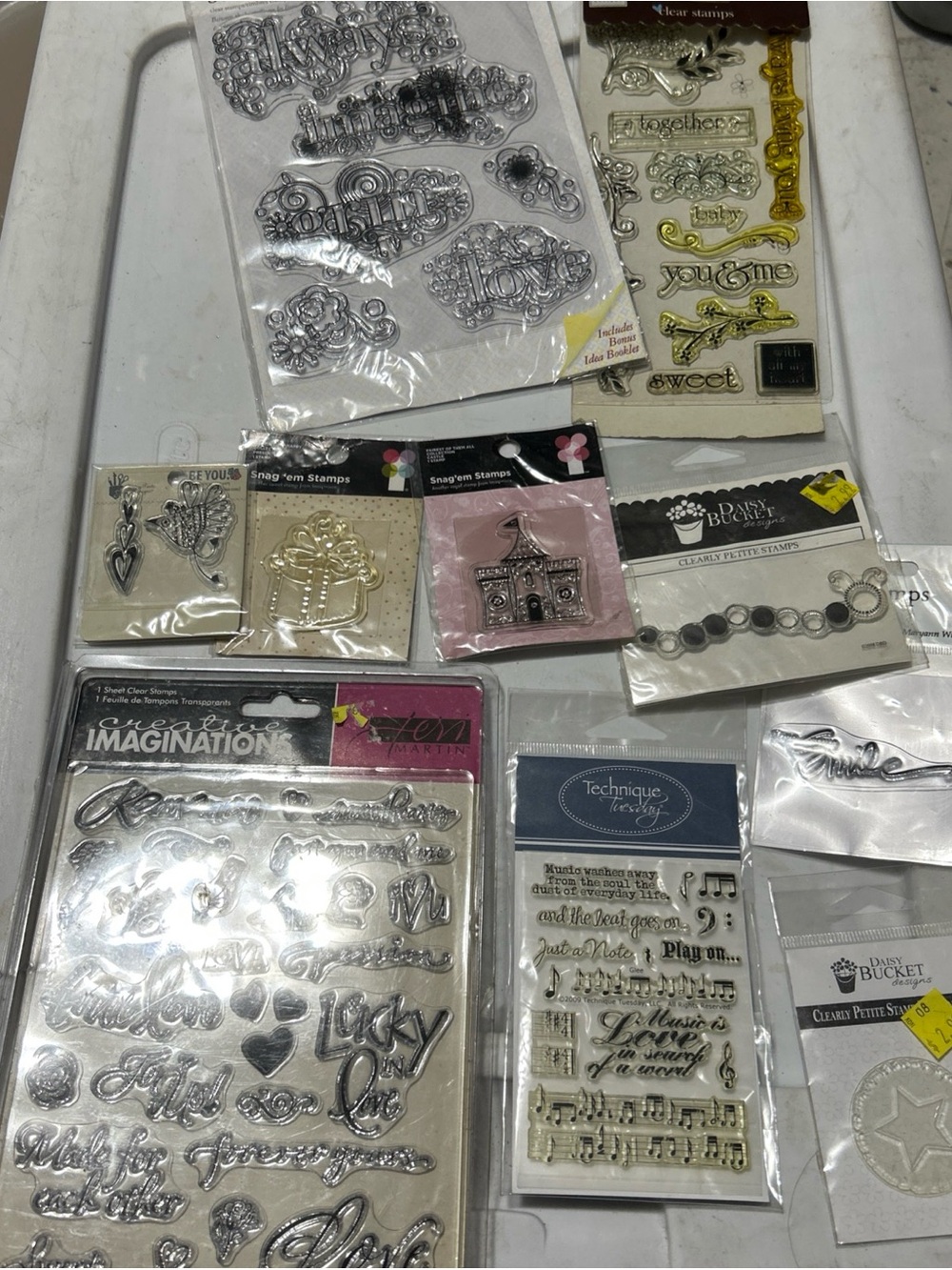 Assorted Clear Stamps - Mixed Designs